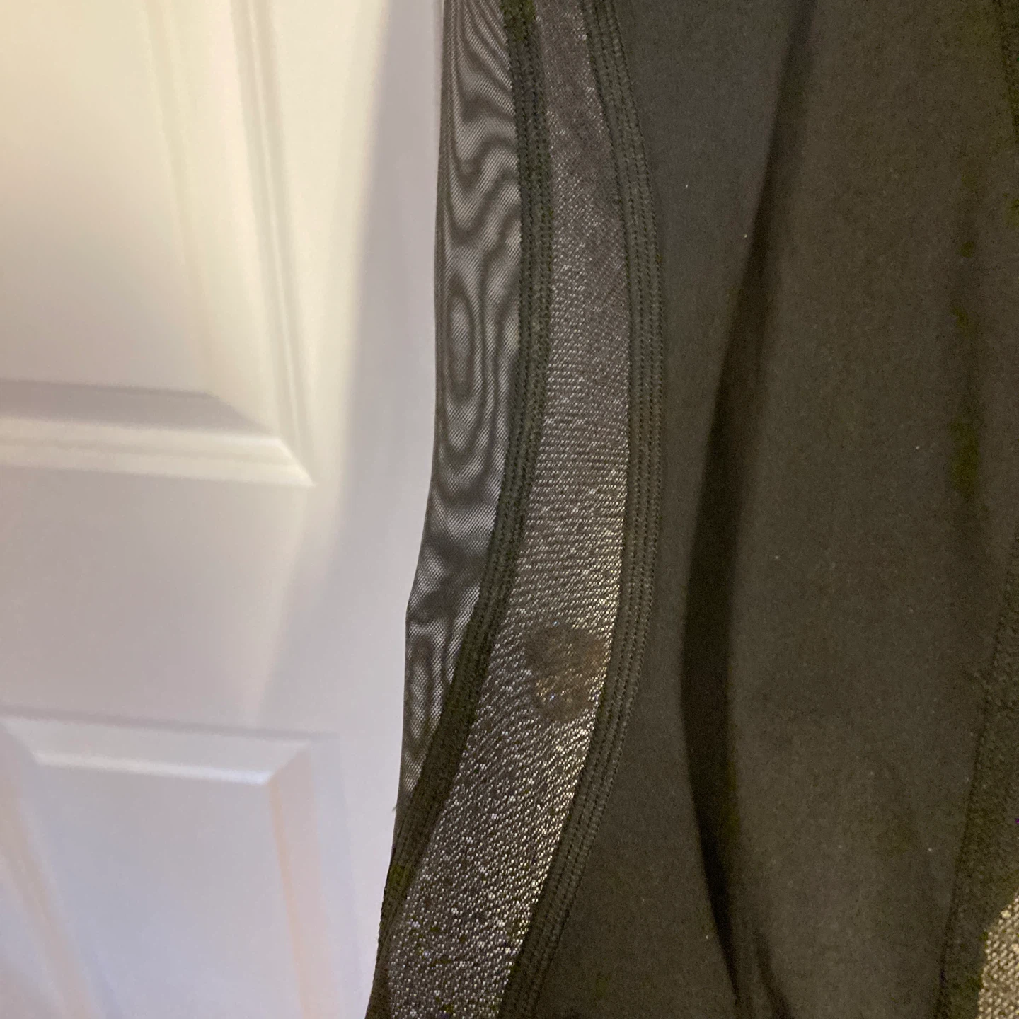 Black Lululemon Leggings with Mesh Panels - photo 3