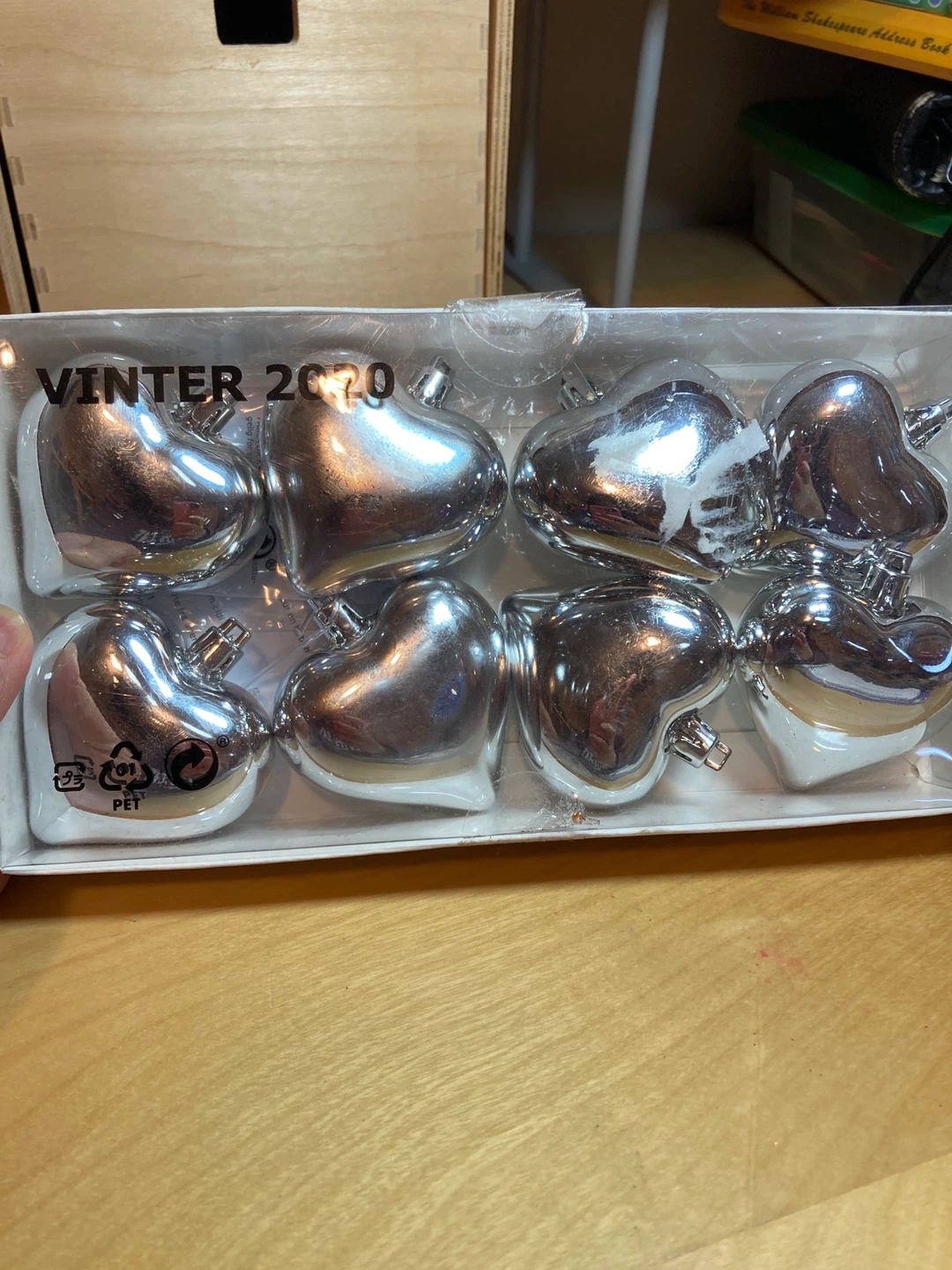 Heart Ornaments (Vintage, IKEA, West Elm) - photo 3