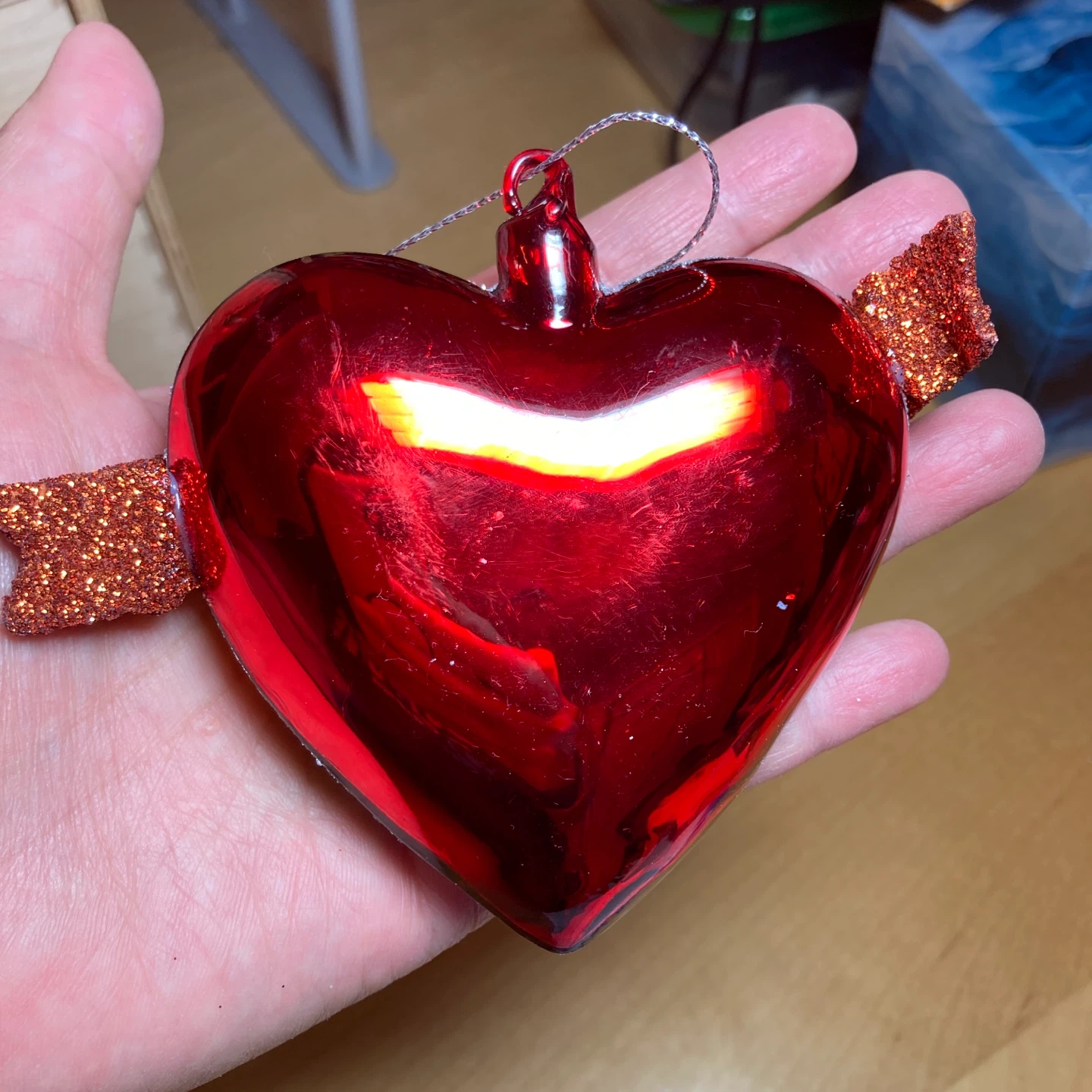 Heart Ornaments (Vintage, IKEA, West Elm) - photo 5