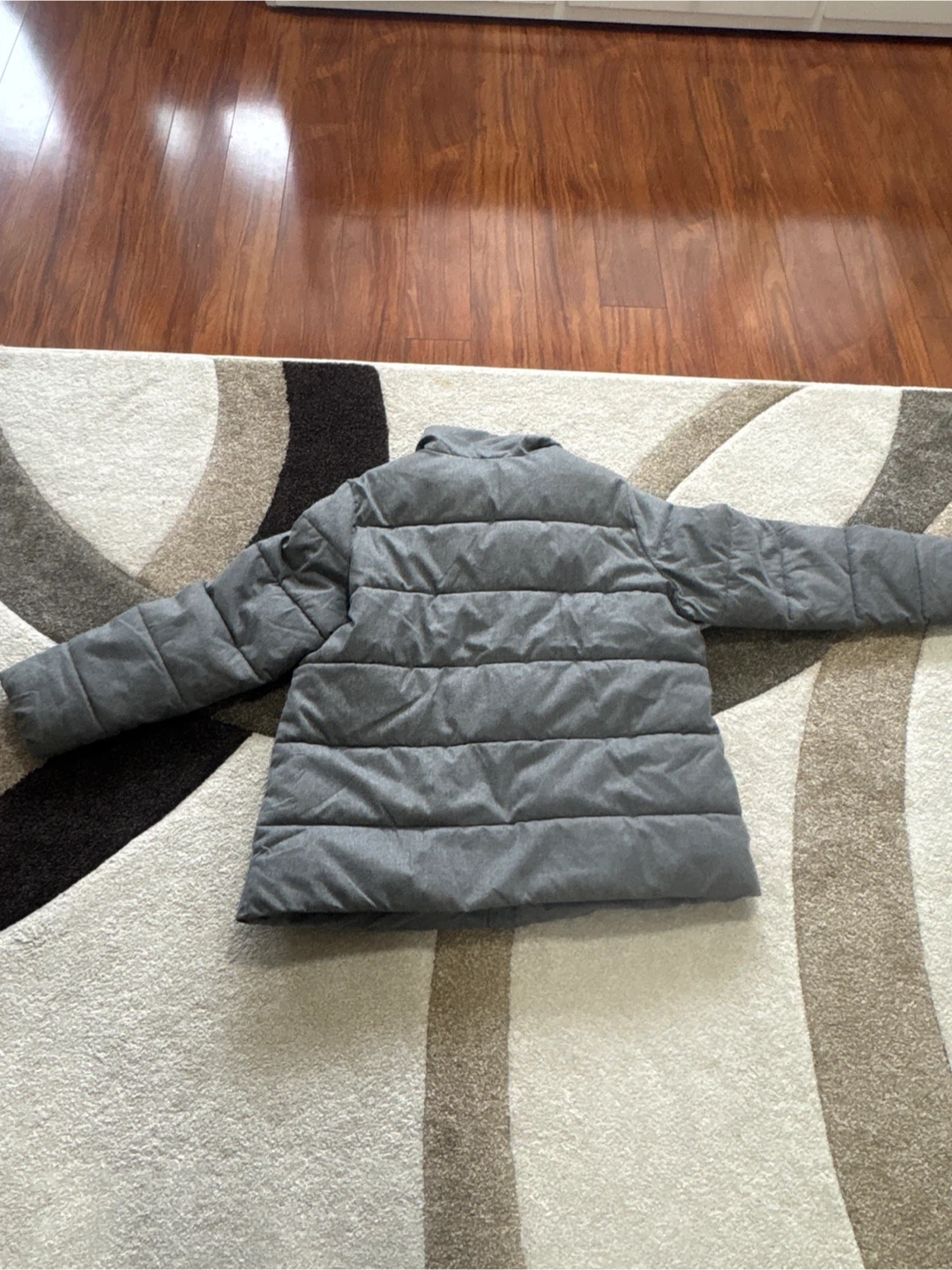 Women’s Old Navy Grey Puffer Jacket - XL - photo 3