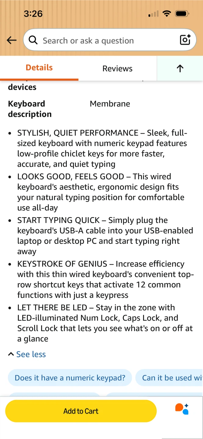Wired Keyboard - photo 3
