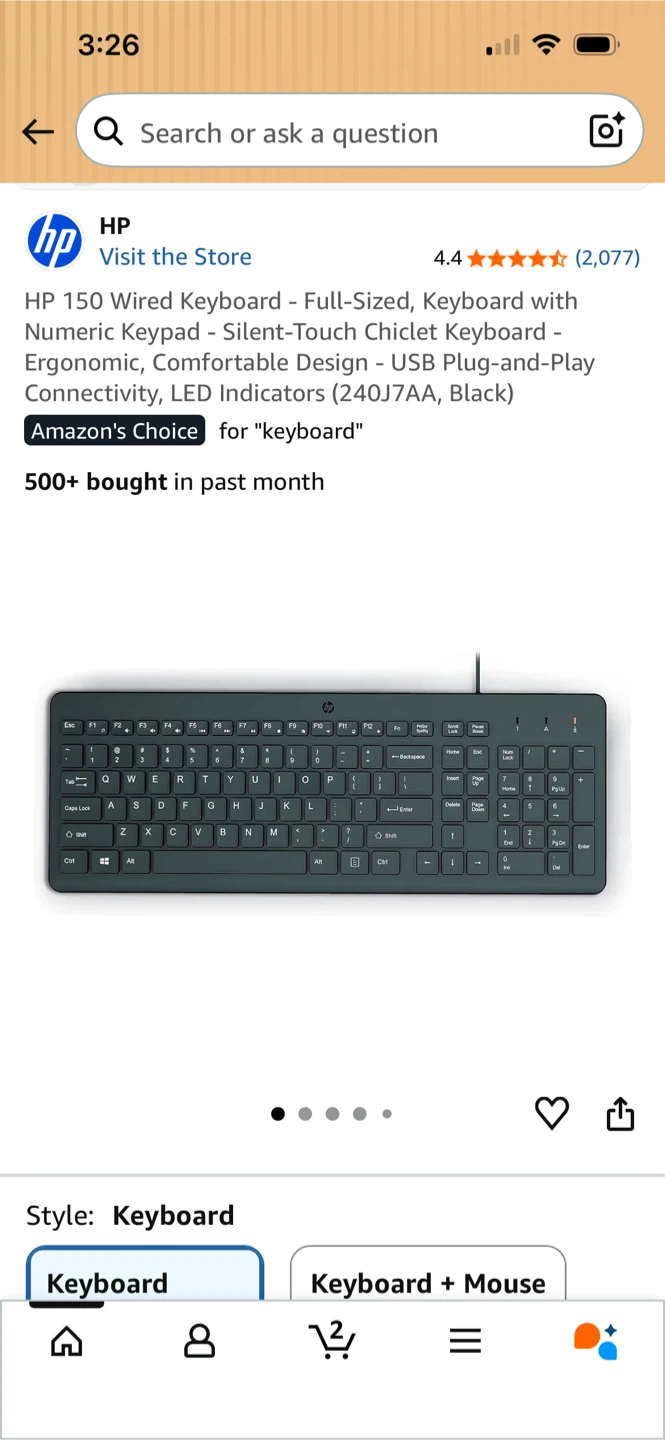 Wired Keyboard - photo 2