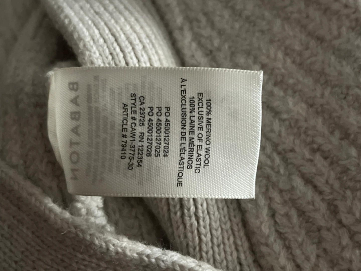 Aritzia Babaton Merino Wool Cardigan | Women - photo 4