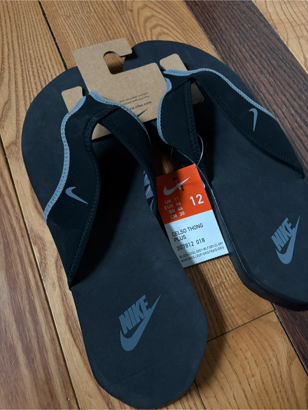 Nike Celso Thong Plus Flip Flops Size 12 - photo 2