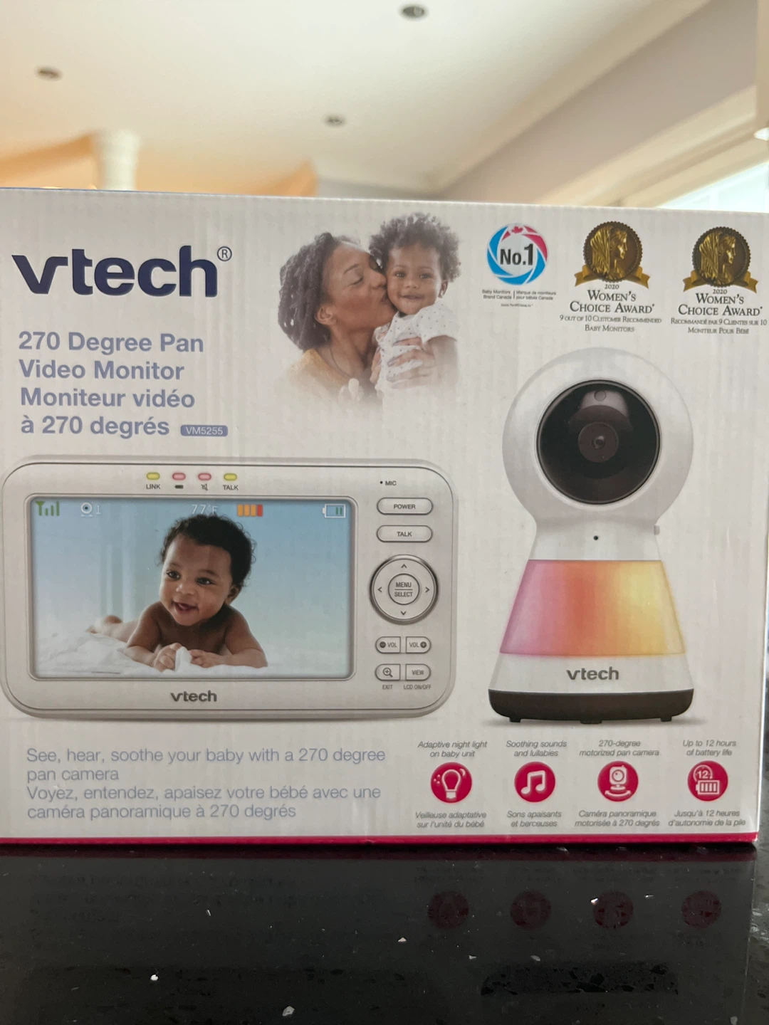 VTech 270 Degree Pan Video Monitor VM2255 - photo 2