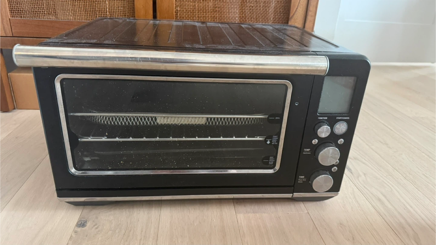 Black Air Fryer Toaster Oven