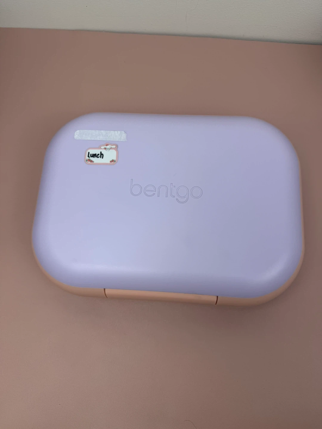 Bentgo Kids Lunch Box - Purple and Peach