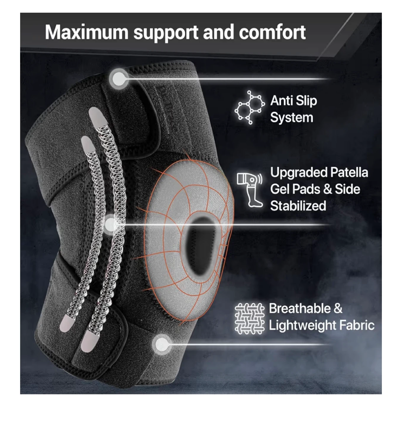 Dr. Brace Professional Knee Brace - Large - photo 3