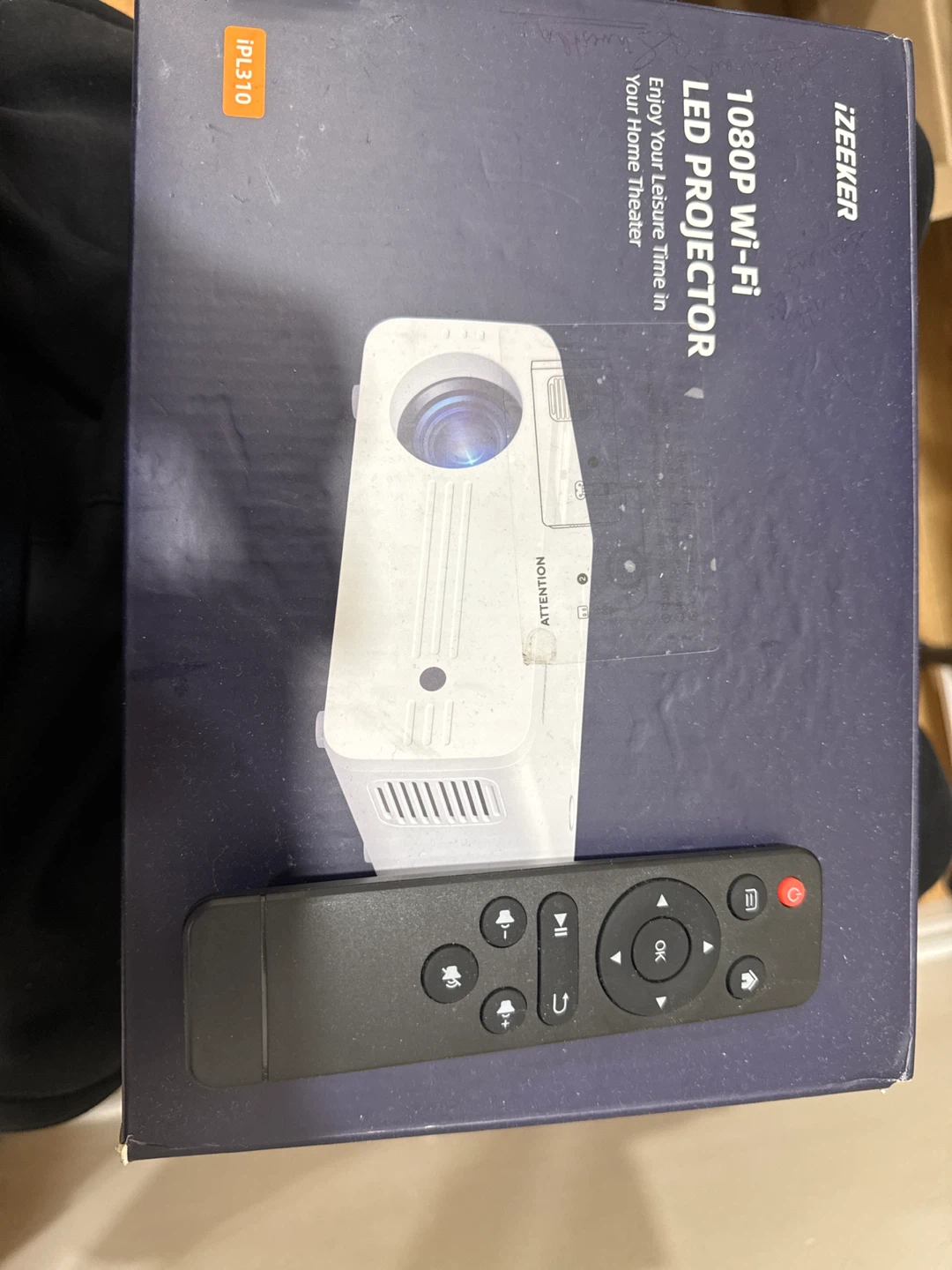 IZEEKER 1080P Wi-Fi LED Projector