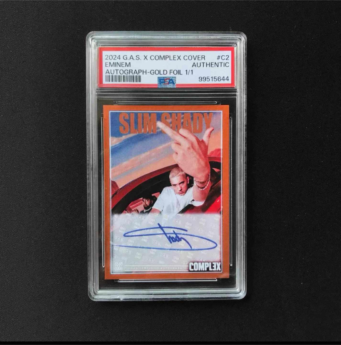 Eminem psa card