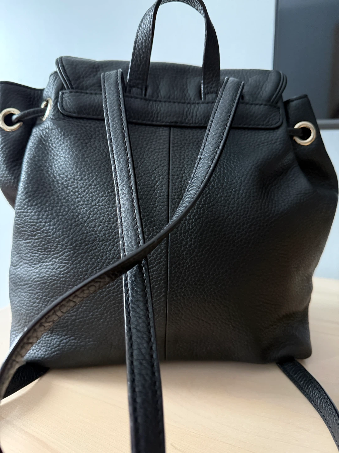 Kate Spade Black Leather Backpack - photo 2