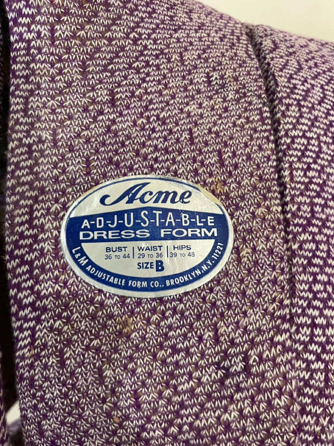 Acme Adjustable Dress Form - Size B - photo 3