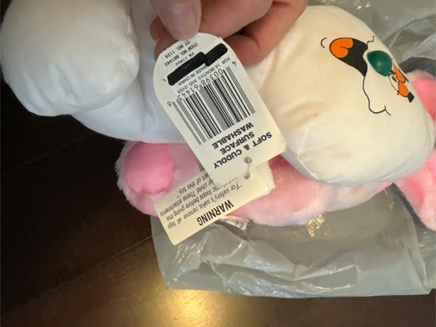 Friendly Ghost Plush Toy - photo 3