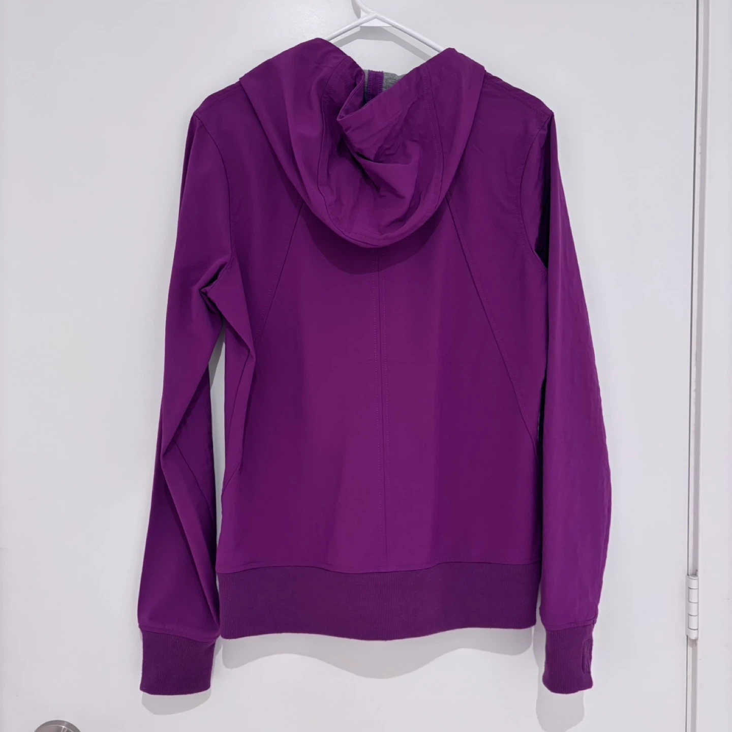 Purple Hooded Jacket - Medium - photo 2
