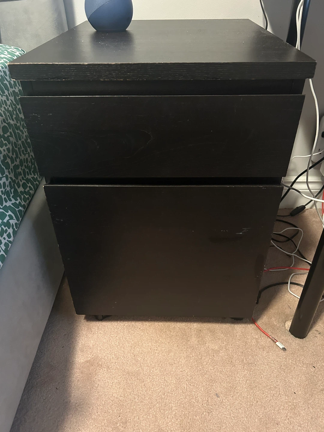 IKEA Black side table - photo 2