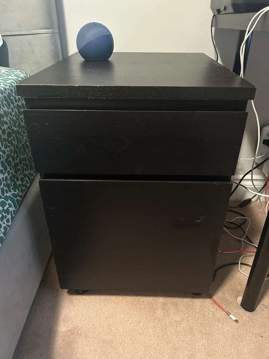 IKEA Black side table