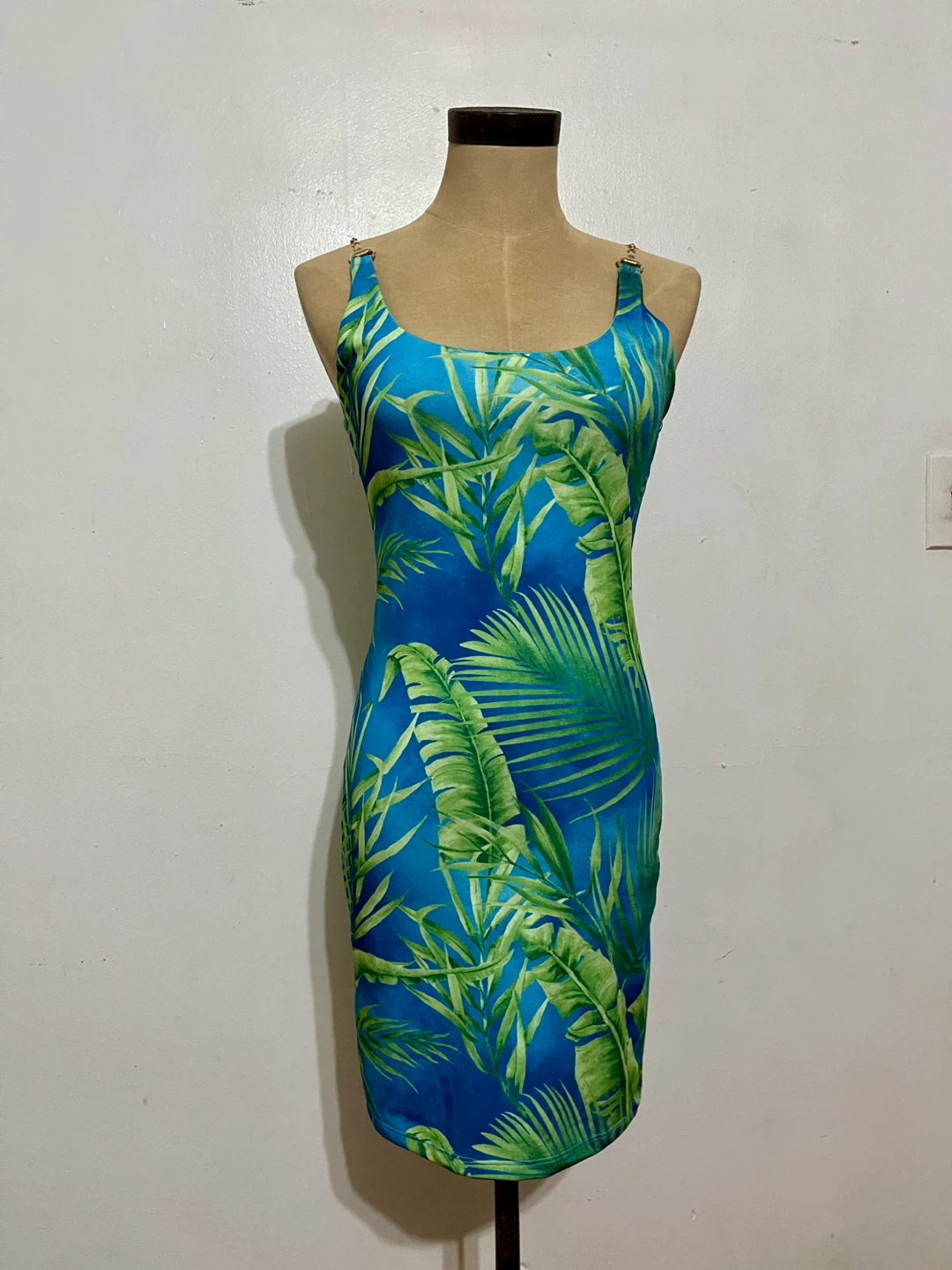 Forever 21 Tropical Print Tank Dress - Size S