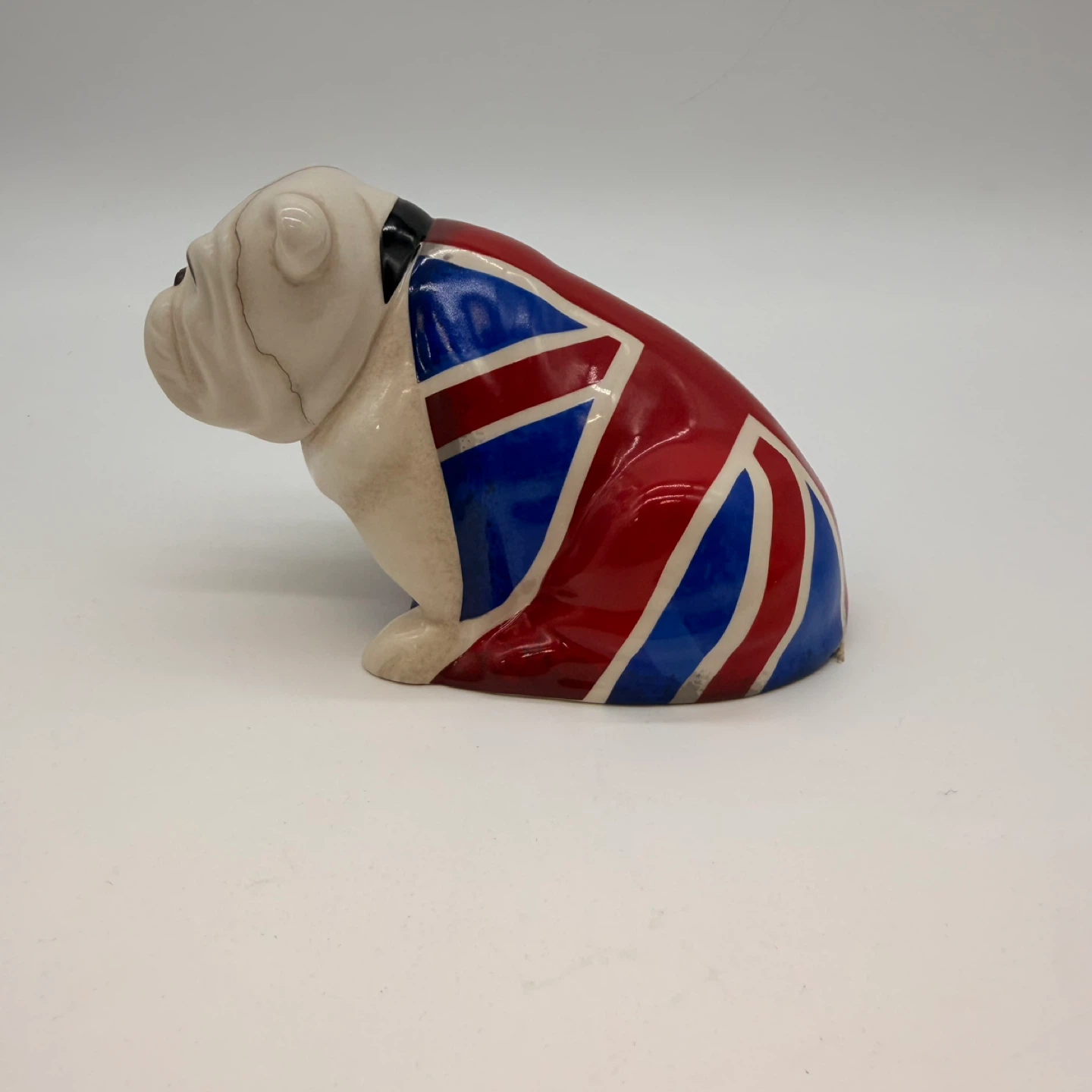 Royal Doulton Jack Bulldog Figurine 007 Spectre Union Jack Dog - photo 5