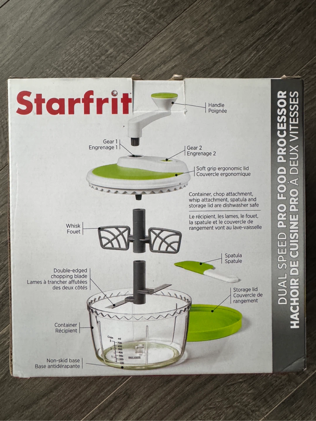 Starfrit Dual Speed Pro Food Processor (BRAND NEW) - photo 3
