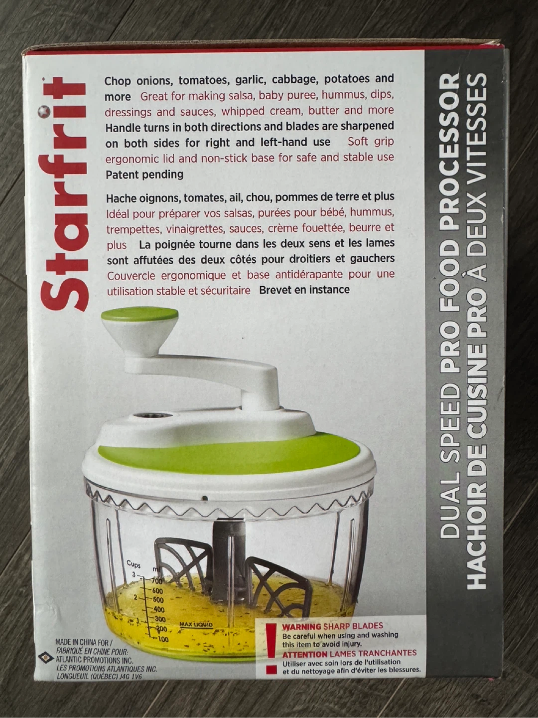 Starfrit Dual Speed Pro Food Processor (BRAND NEW) - photo 4
