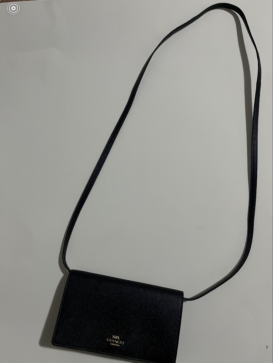 Coach Black Crossbody Wallet - photo 2