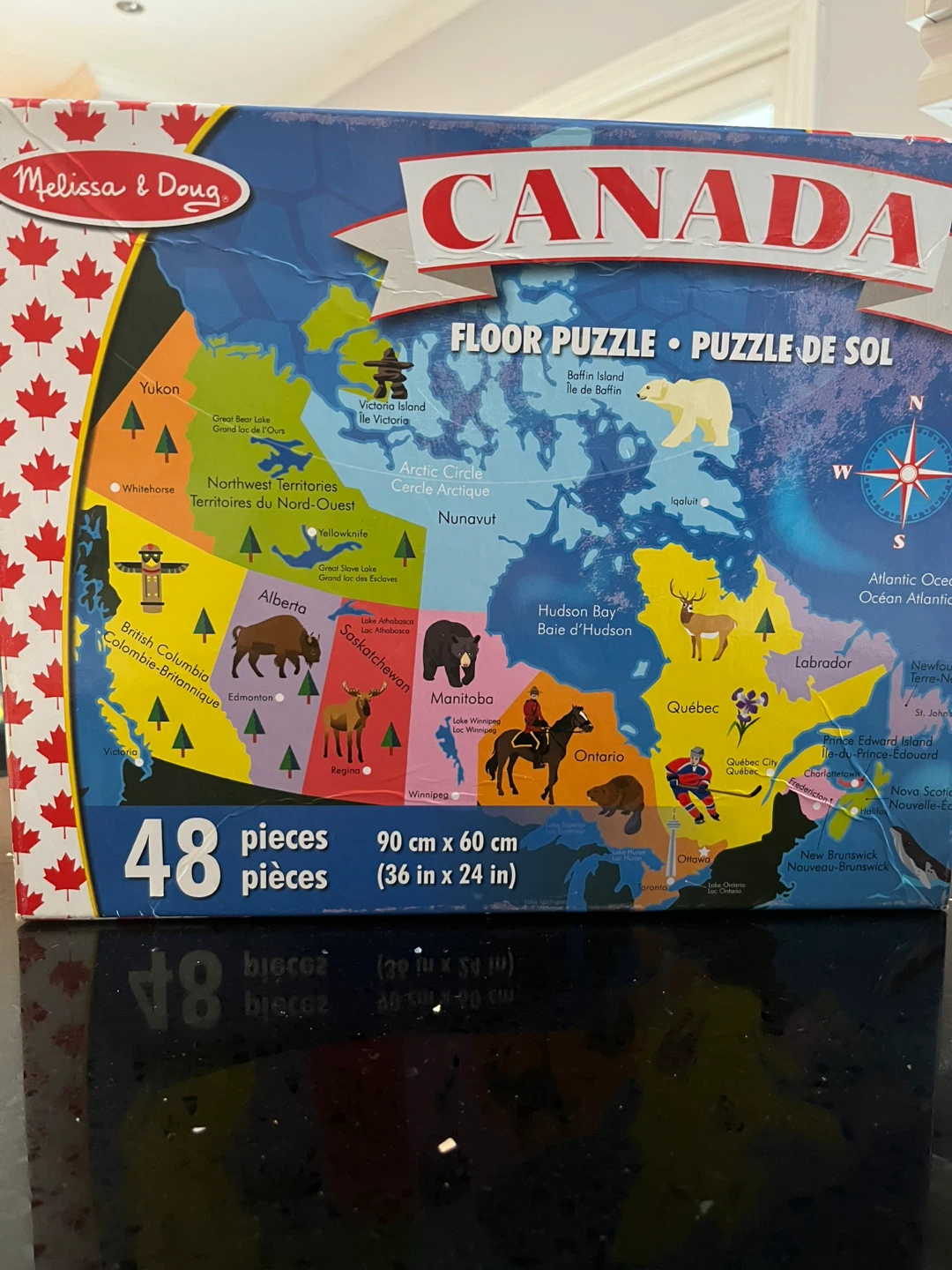 Melissa & Doug Canada Floor Puzzle