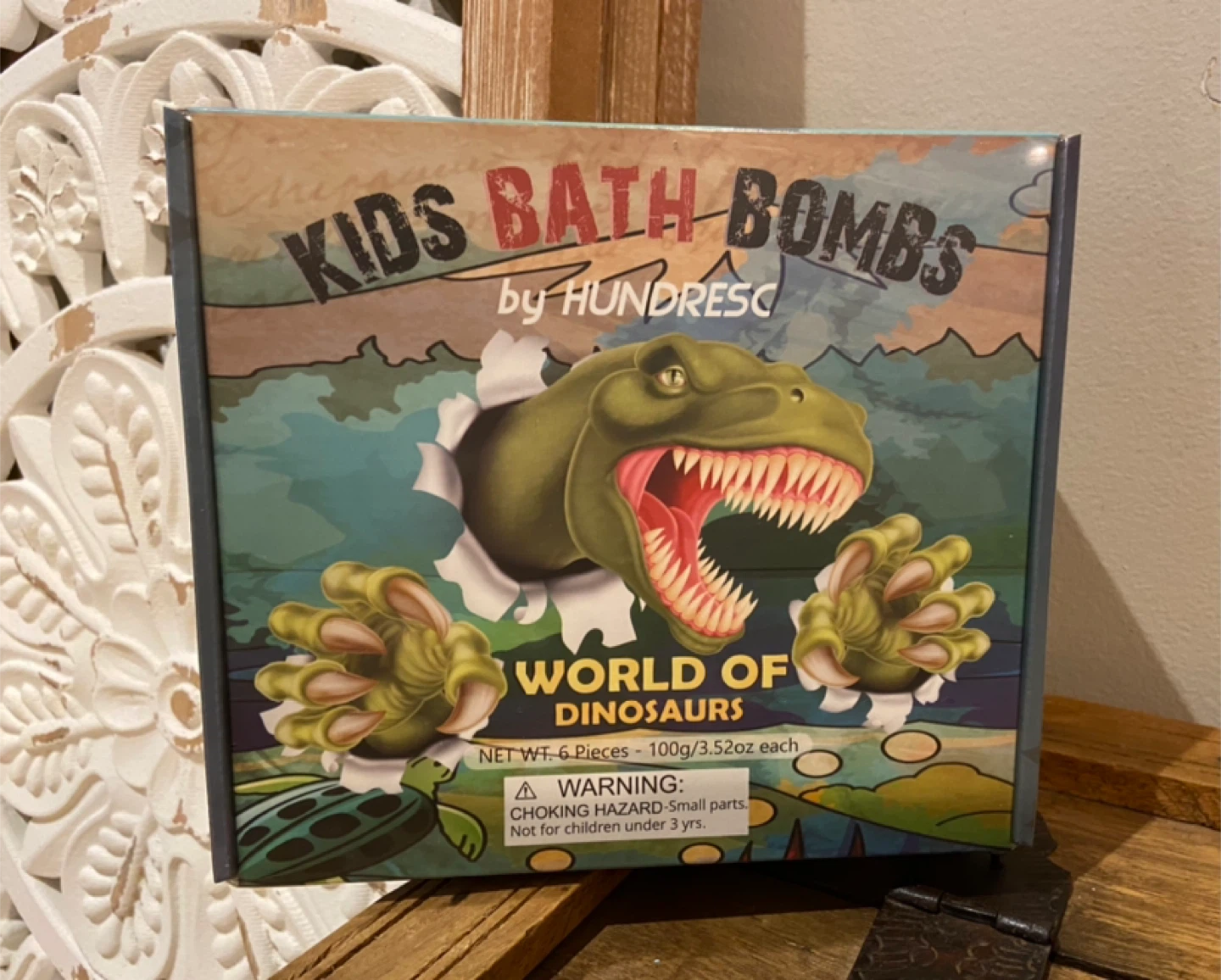 Brand New 6 Pack Bath Bombs with Surprise Dinosaurs - photo 5