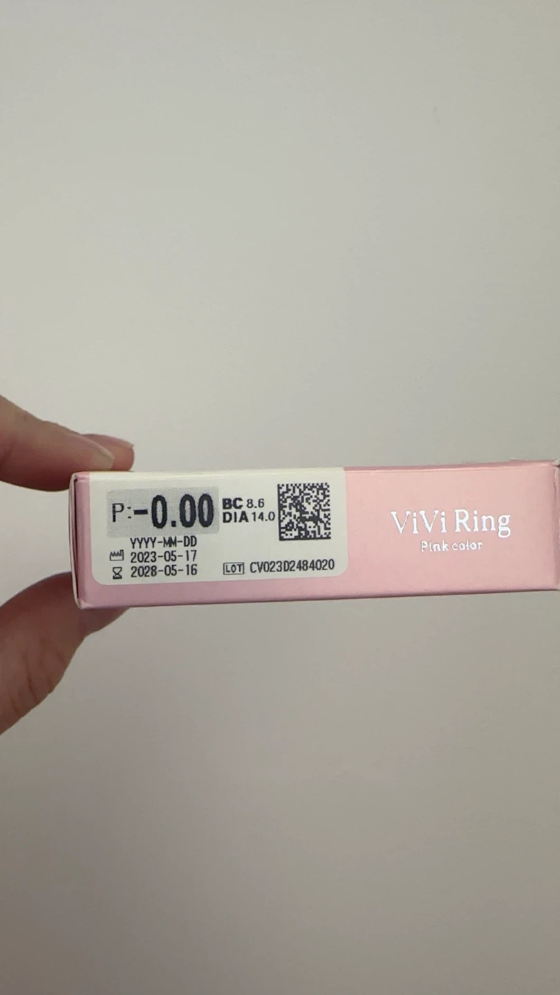 Brand New-OLENS ViVi Ring Pink 1-Month Contact Lenses - photo 4