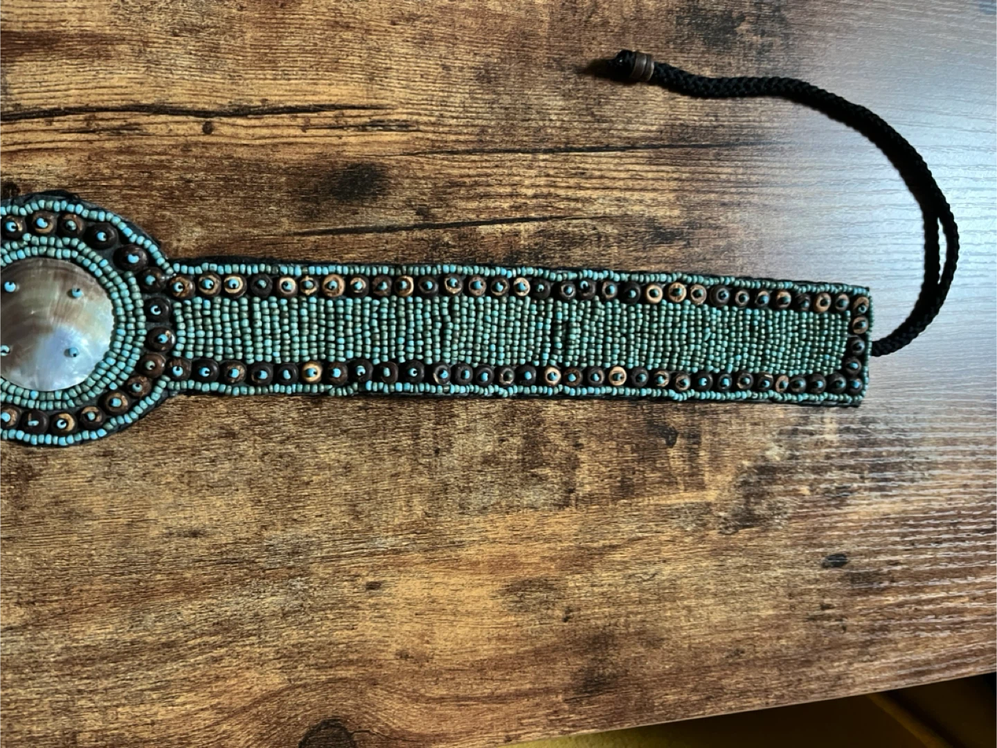 Beaded Shell Belt - photo 2