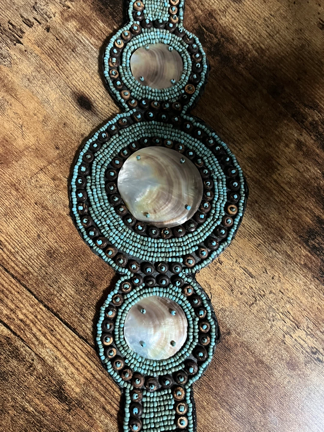 Beaded Shell Belt - photo 3