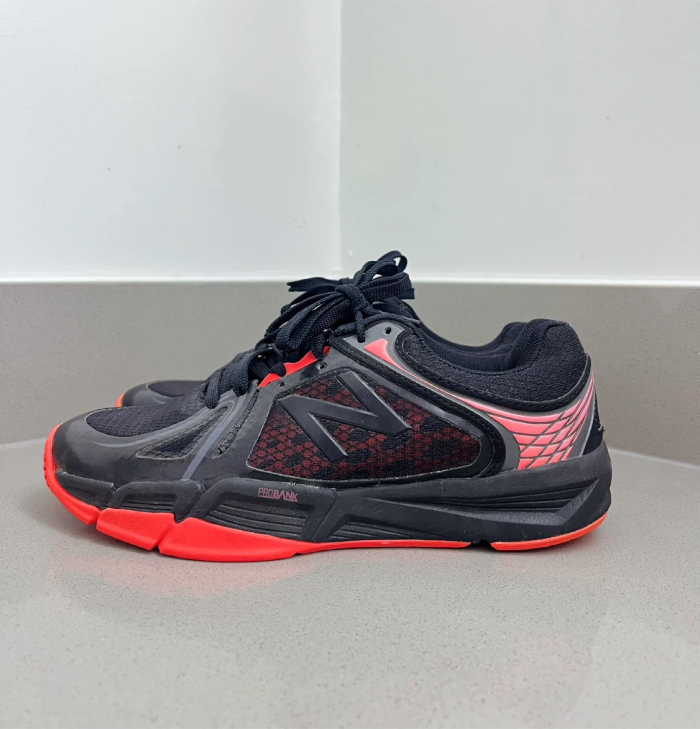 New Balance Running Shoes - Black/Pink - US Size 5.5