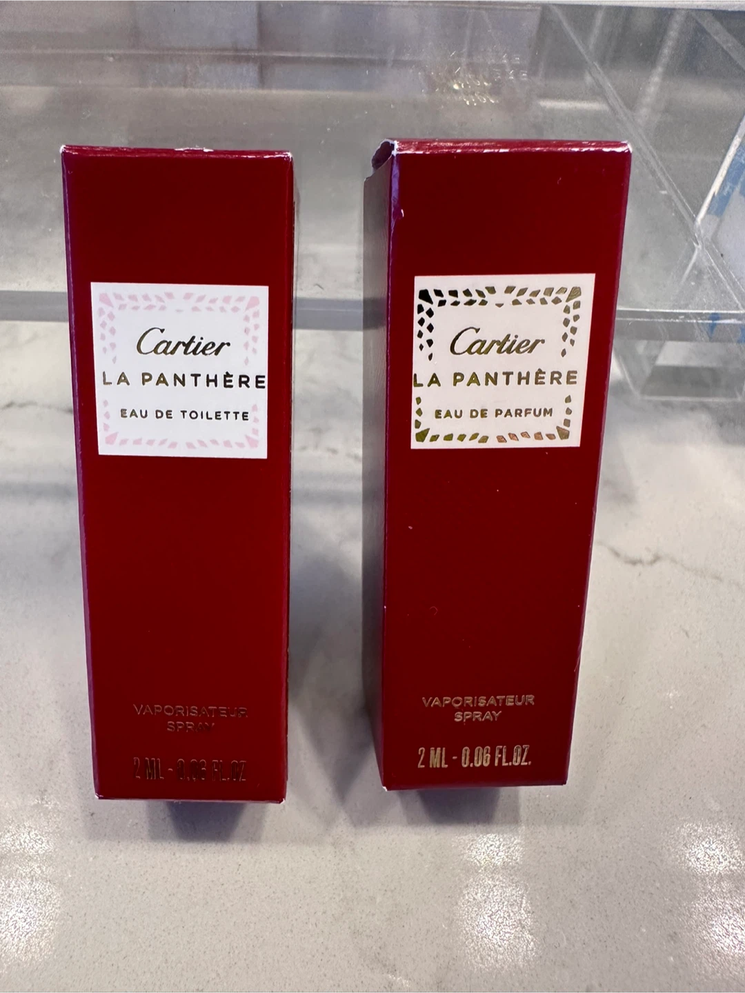 Cartier La Panthère Eau de Toilette & Eau de Parfum Miniatures - photo 2