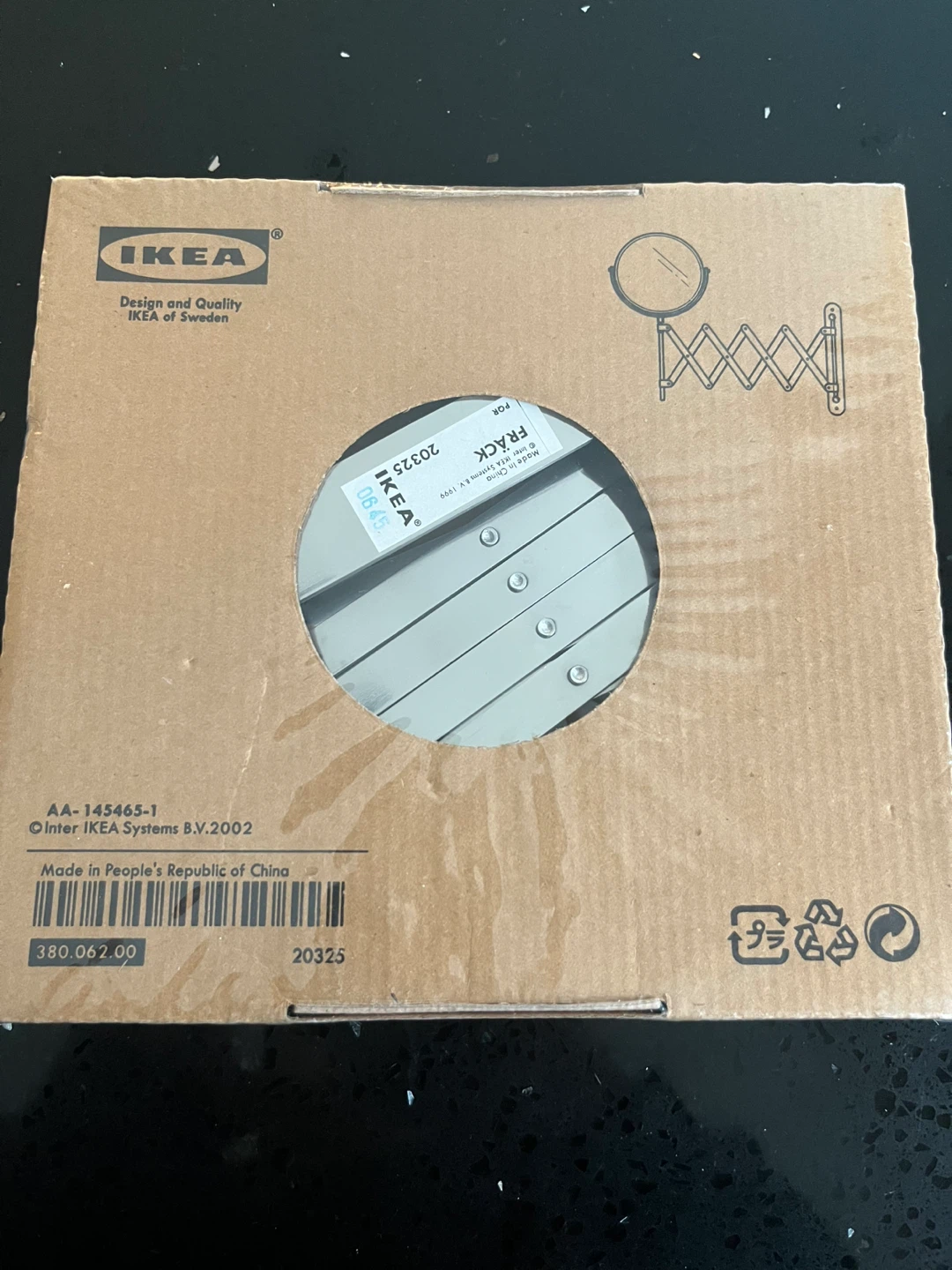 IKEA FRACK Mirror with Extendable Arm