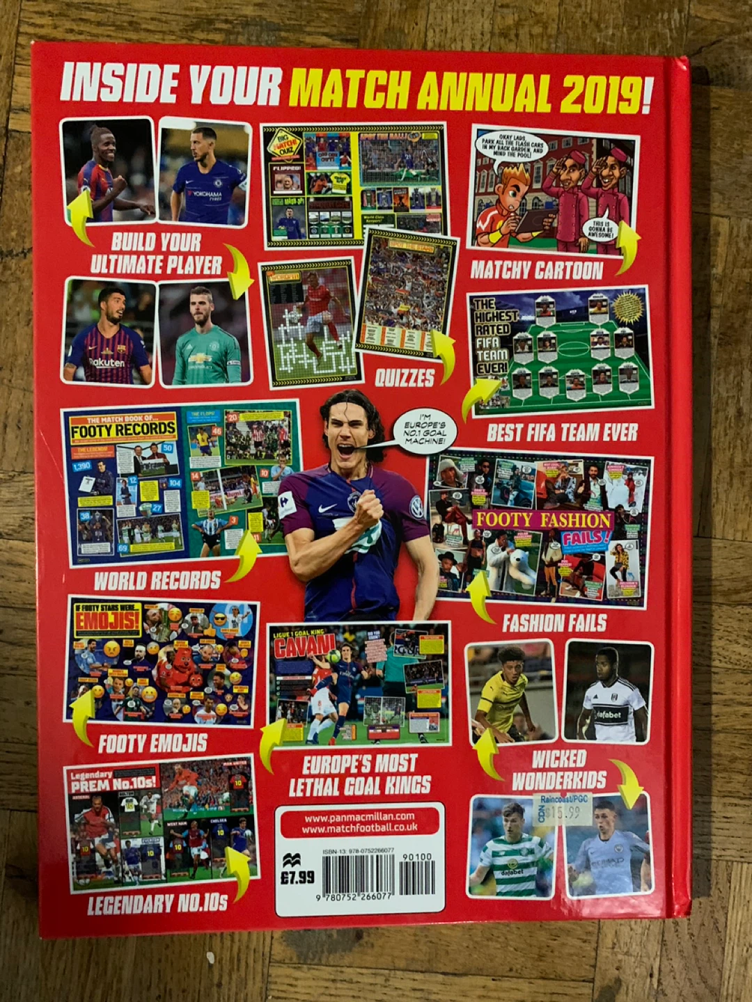 MATCH! Annual 2019 Football Book - photo 2
