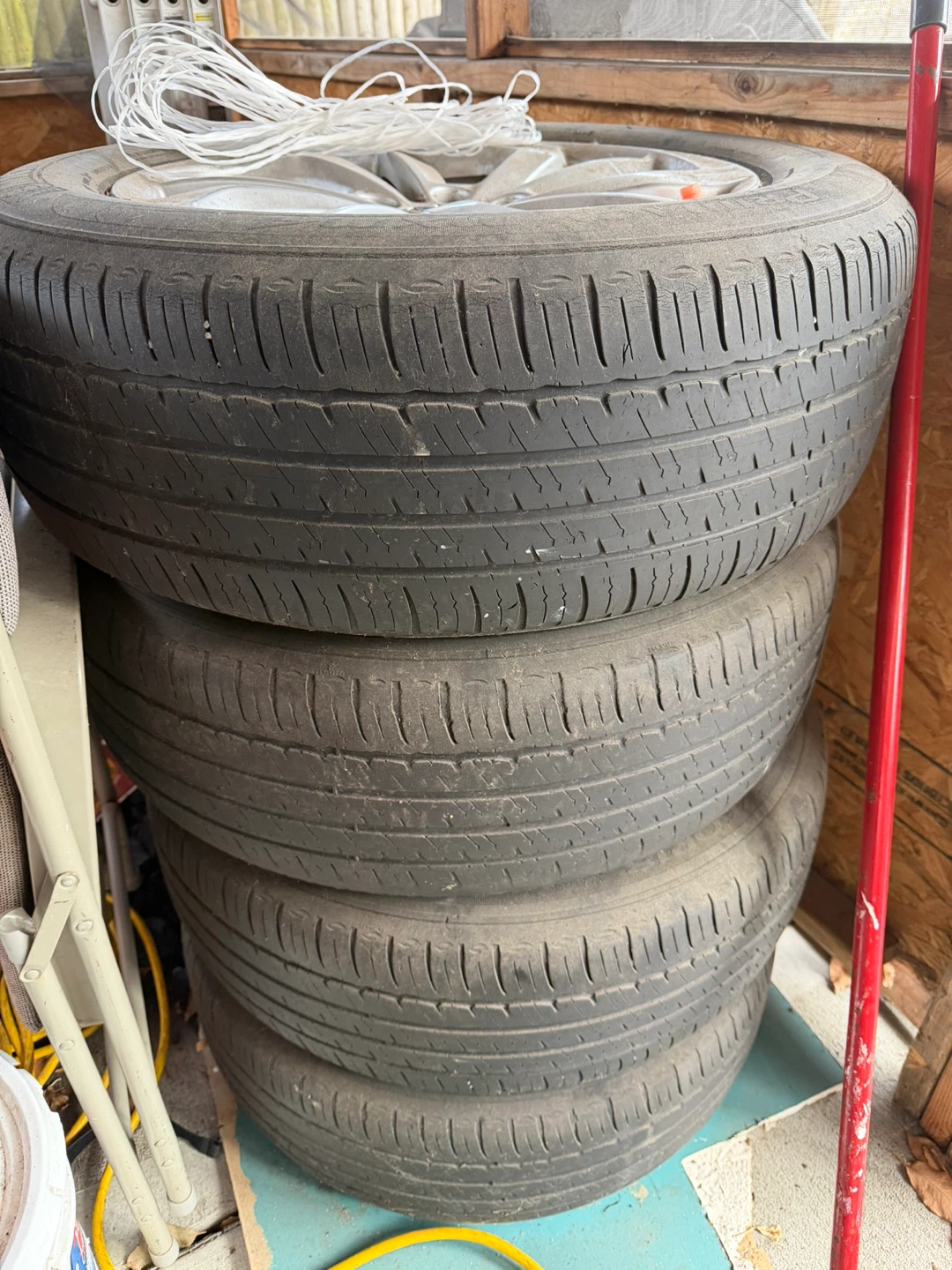 Set of 4 Tires with Rims of Acura RDX 2017