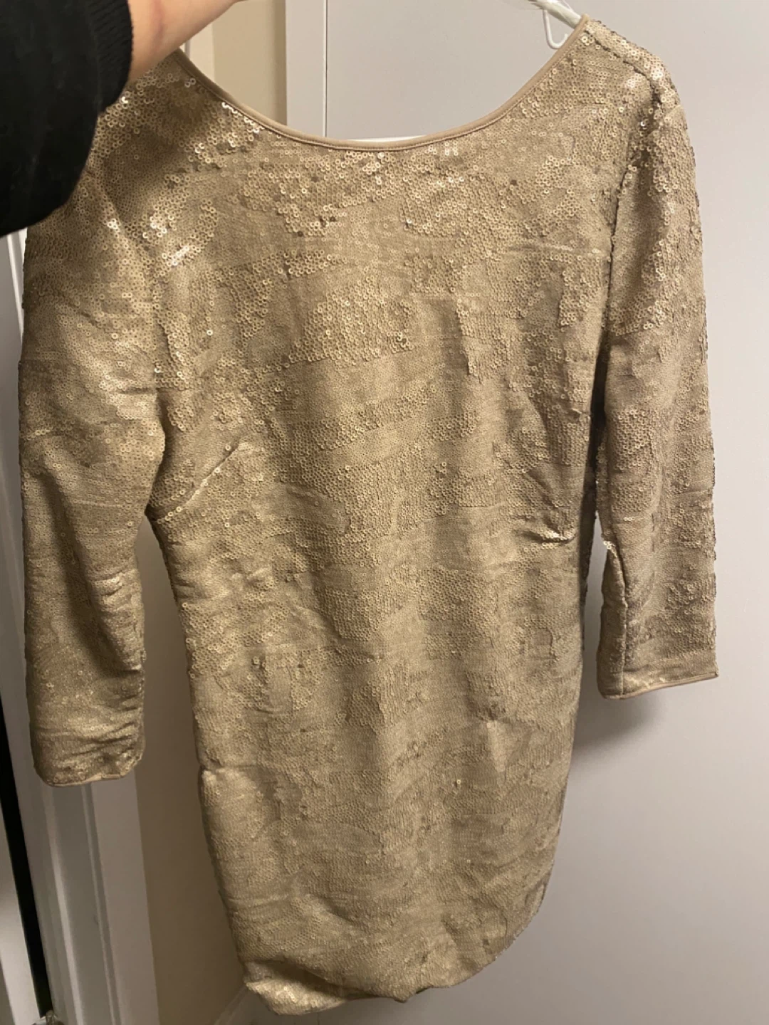 Gold Sequin Dress - Size medium - photo 4