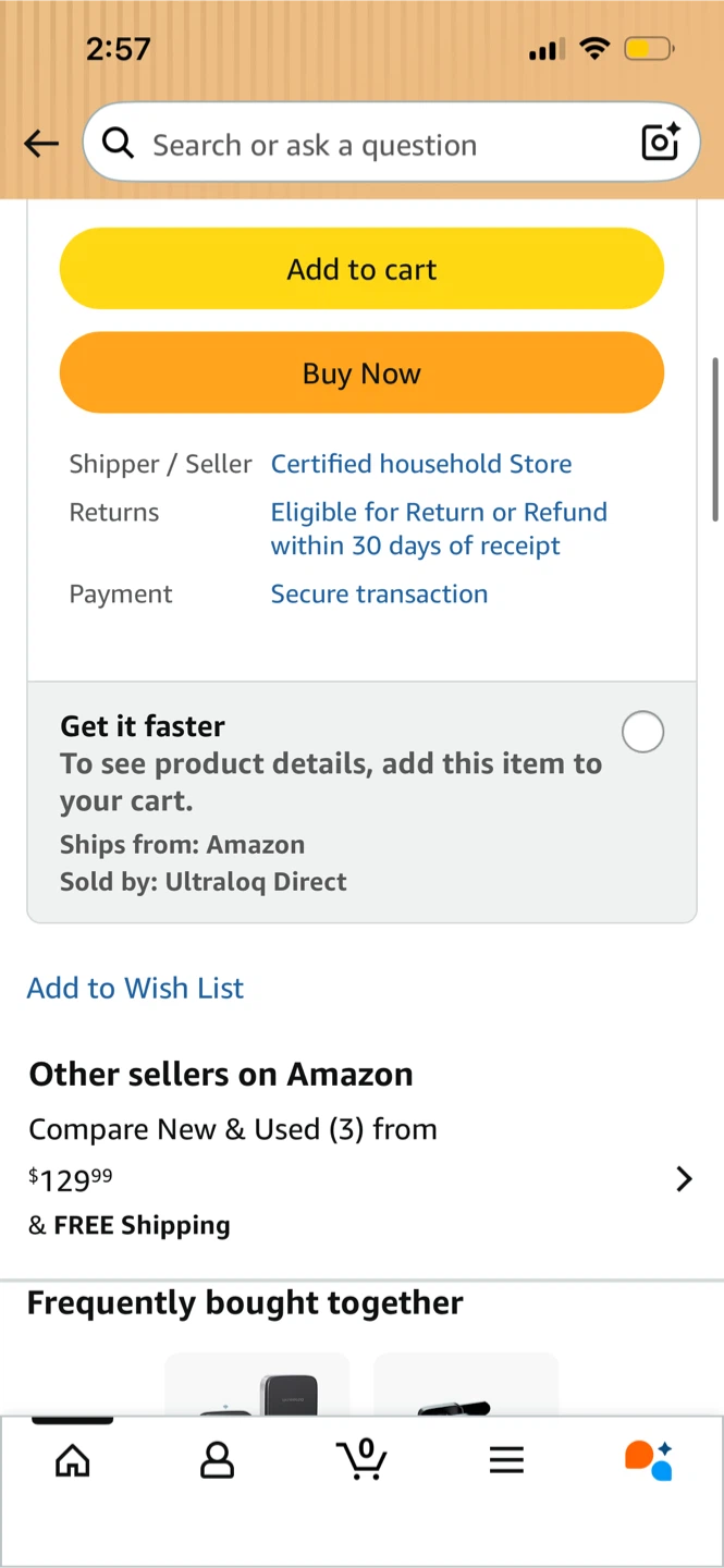 Weiser Aura Satin Nickel Bluetooth Smart Lock - photo 3