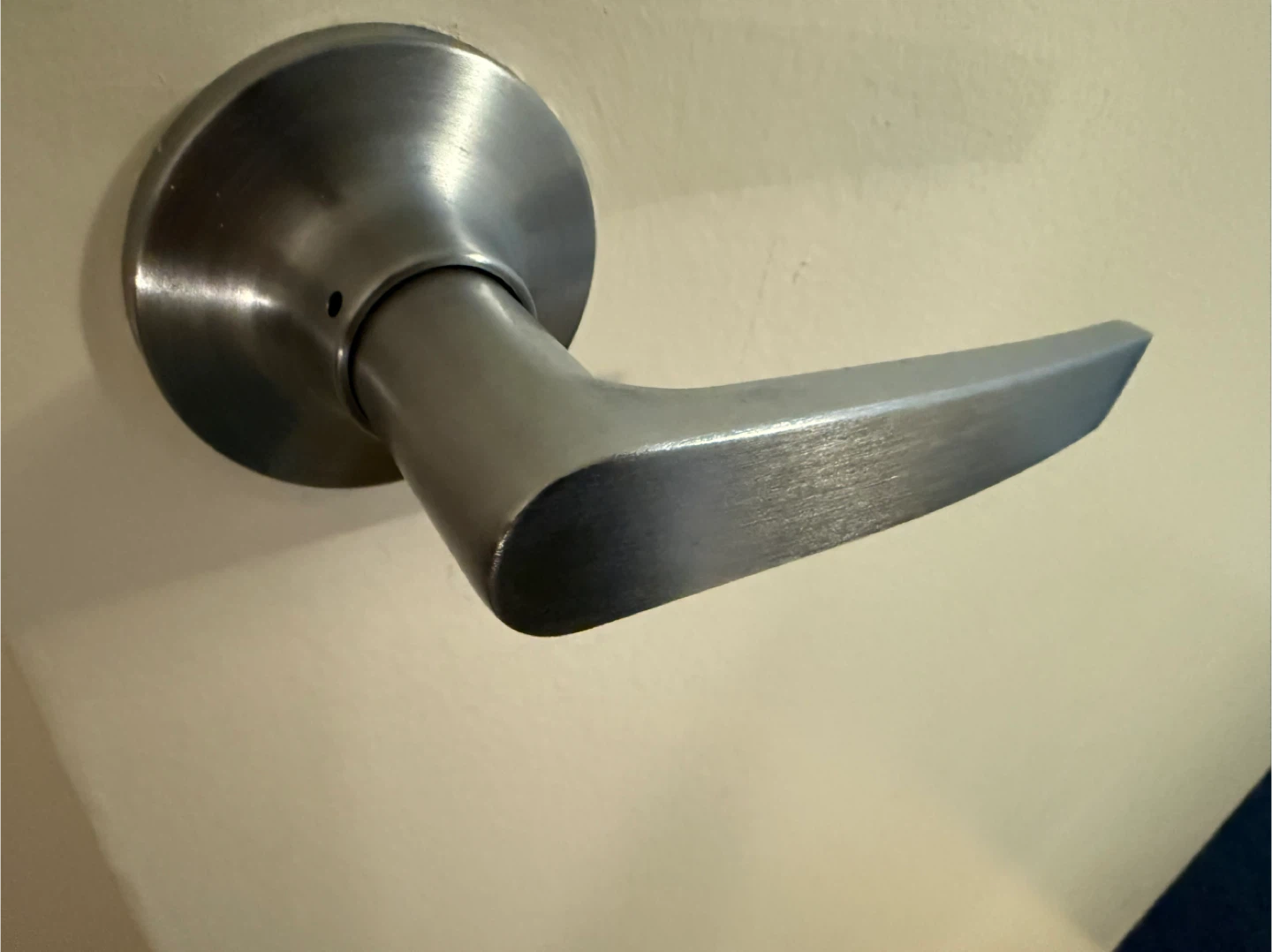 5 Door Lever Handle Set - Brushed Nickel 5 - photo 2