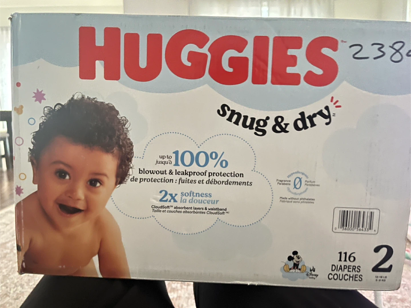 Huggies Snug & Dry Diapers Size 2, 116 Count - photo 2