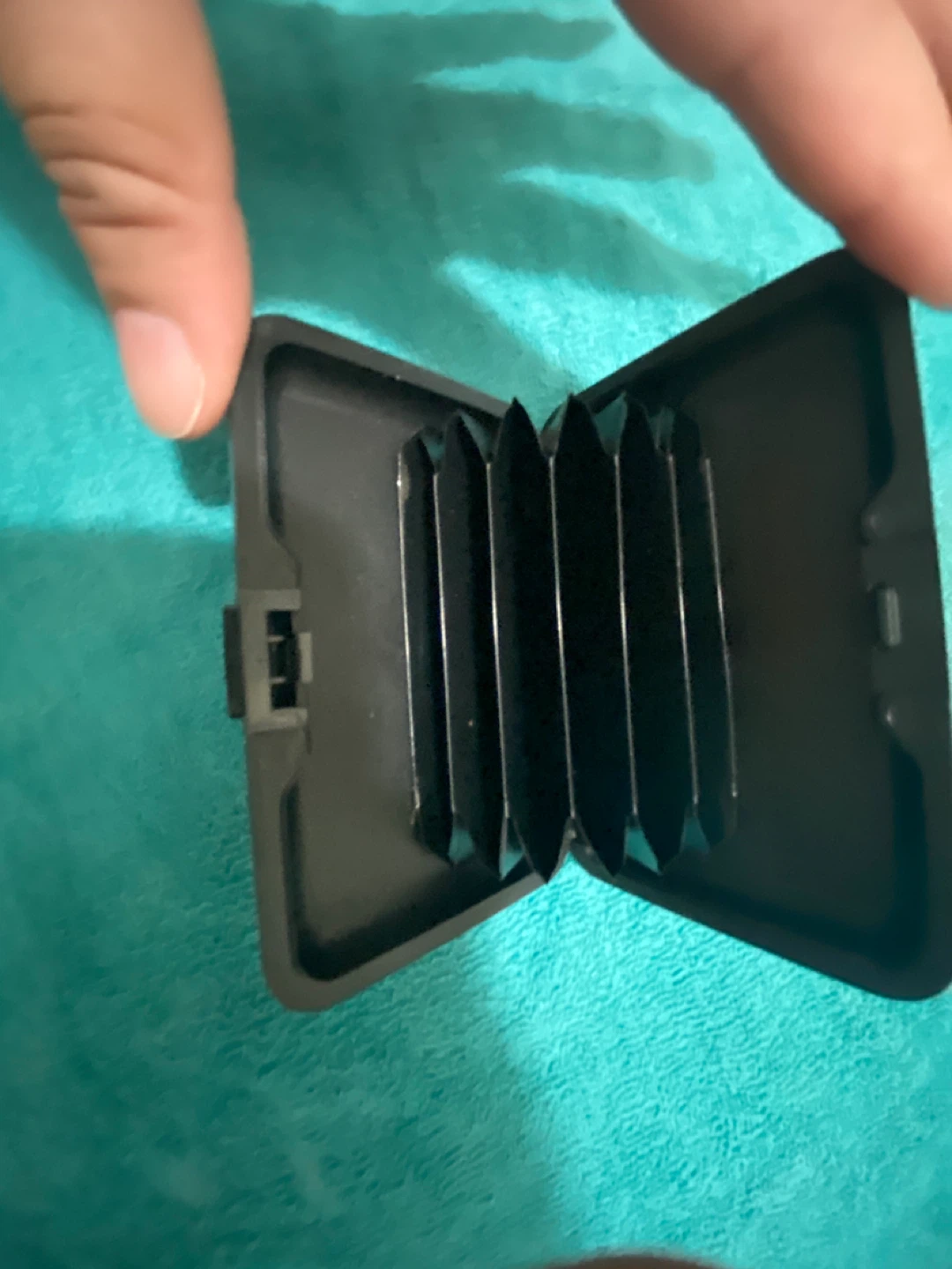 Red 4imprint Safeguard Aluminum Wallet - photo 3