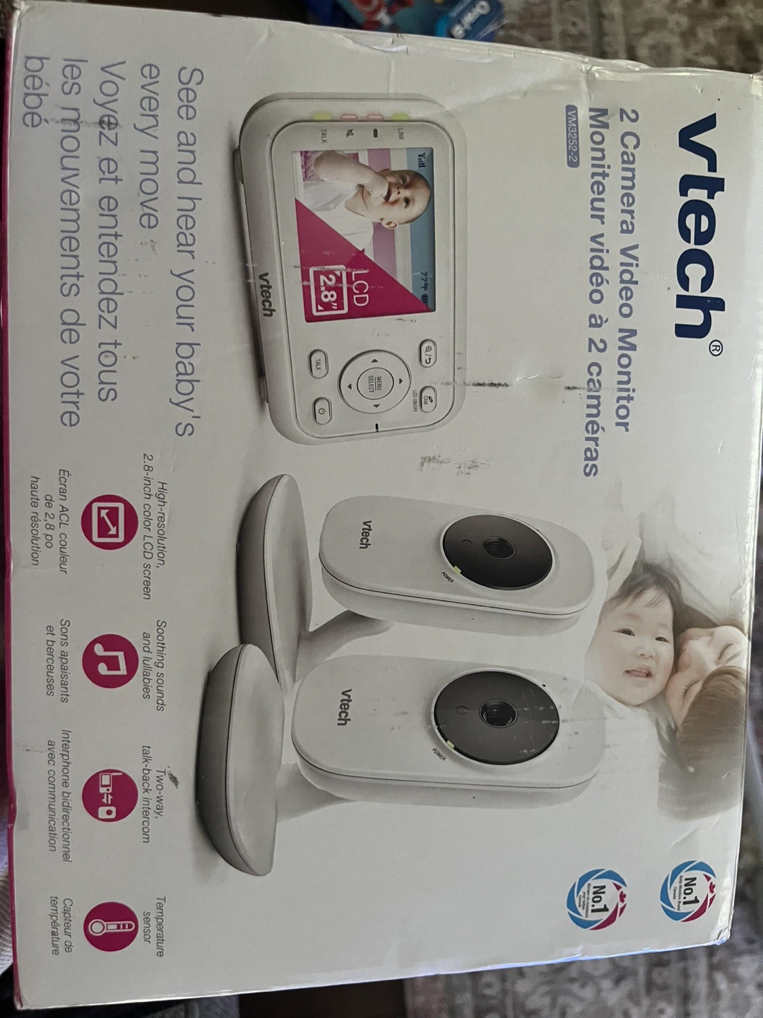 VTech 2 Camera Video Monitor - photo 2