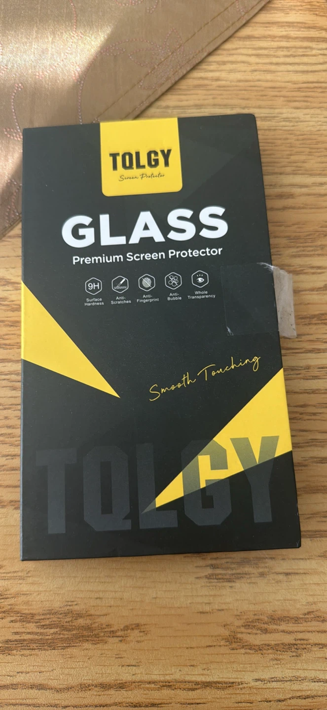 TQLGY Tempered Glass Screen Protector for iPhone 14 Pro Max