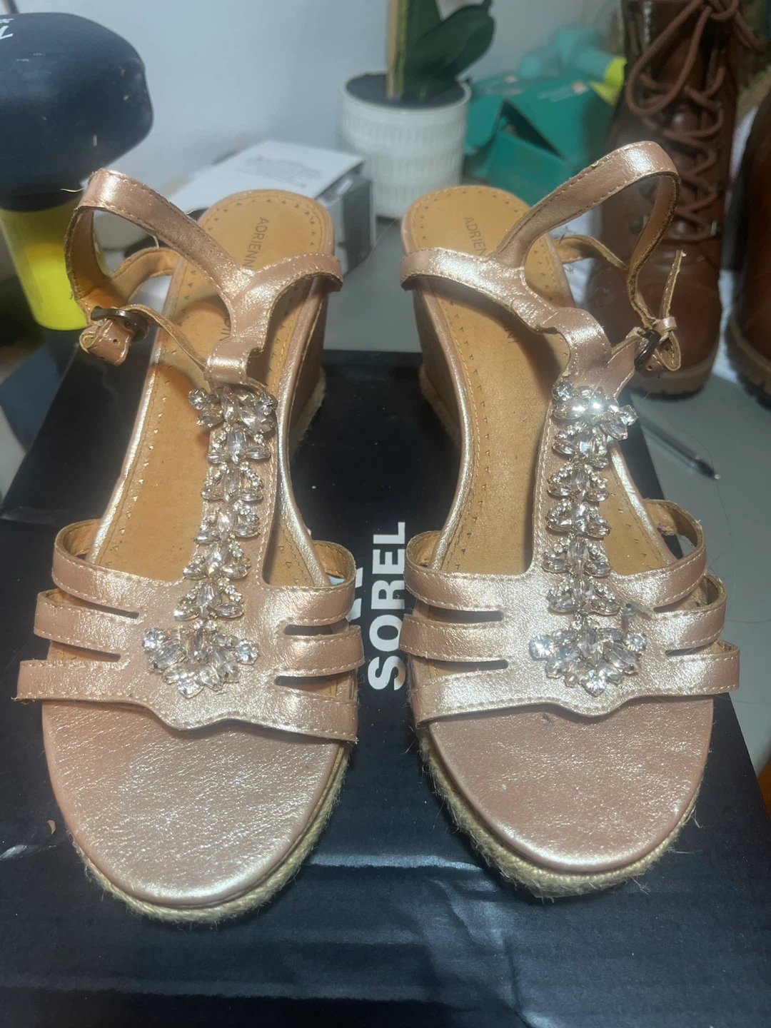 Adrienne Vittadini Rose Gold  - Size 8 1/2