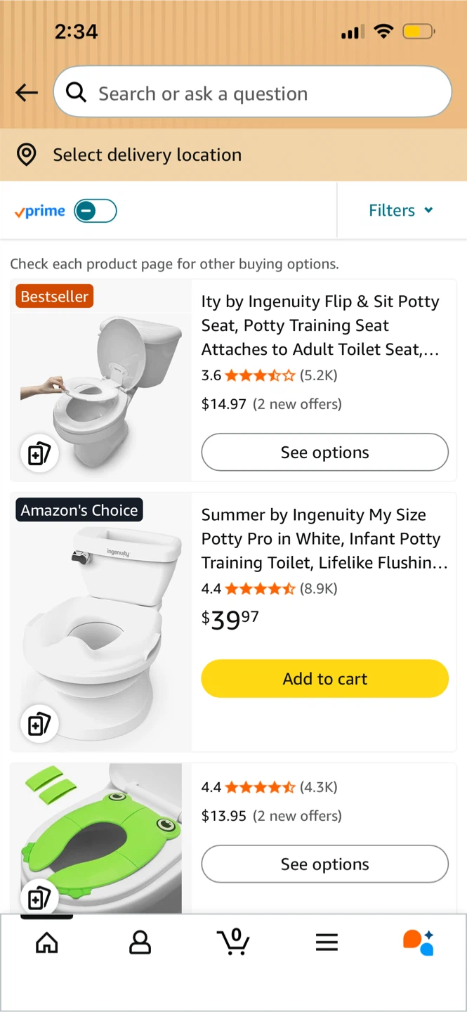 Ingenuity Flip & Sit Potty Training Seat - White - photo 2