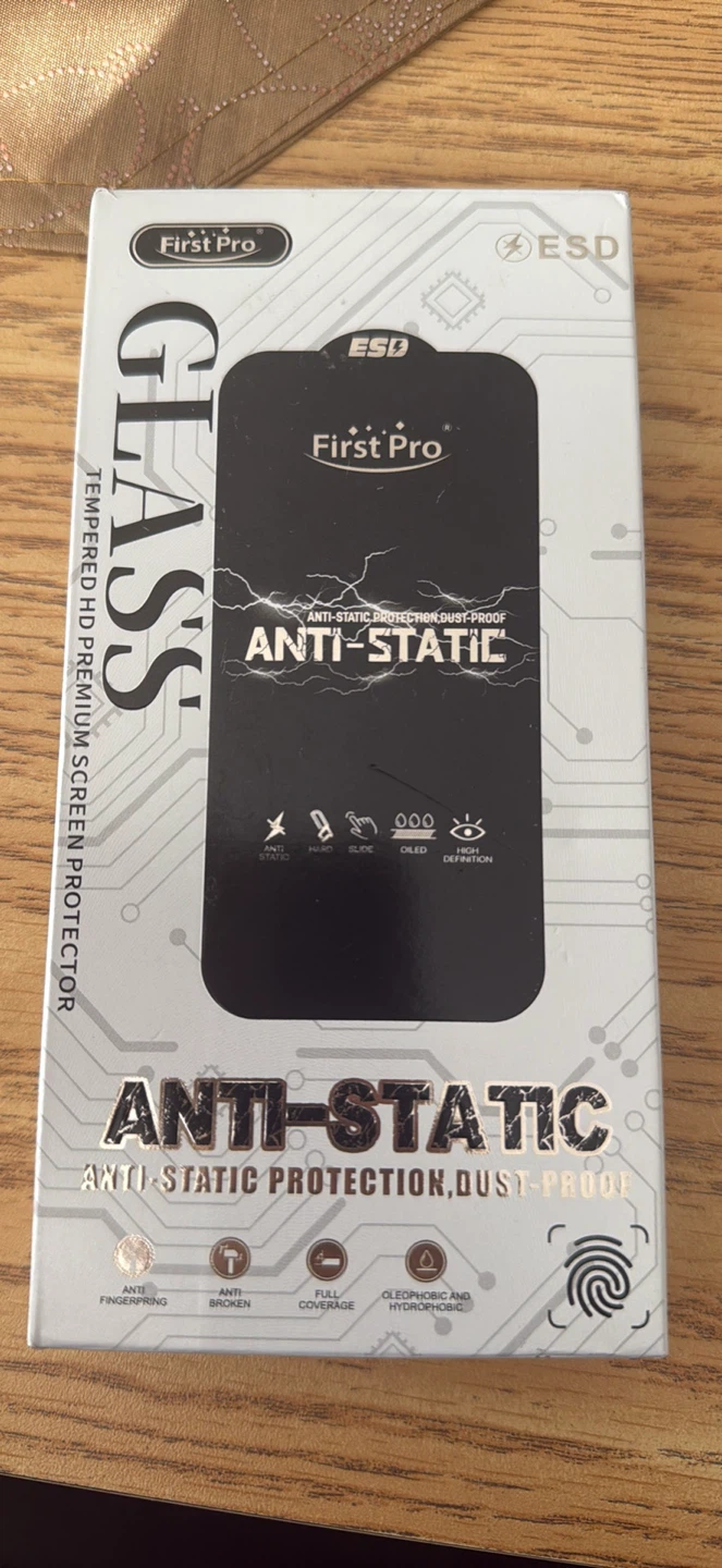 14 pro privacy Glass Screen Protector - Anti-Static