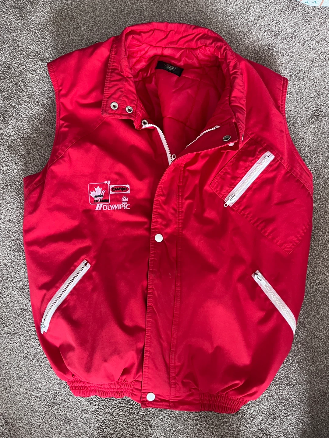 Shefa Olympic Alpine Ski Canada Vest Large