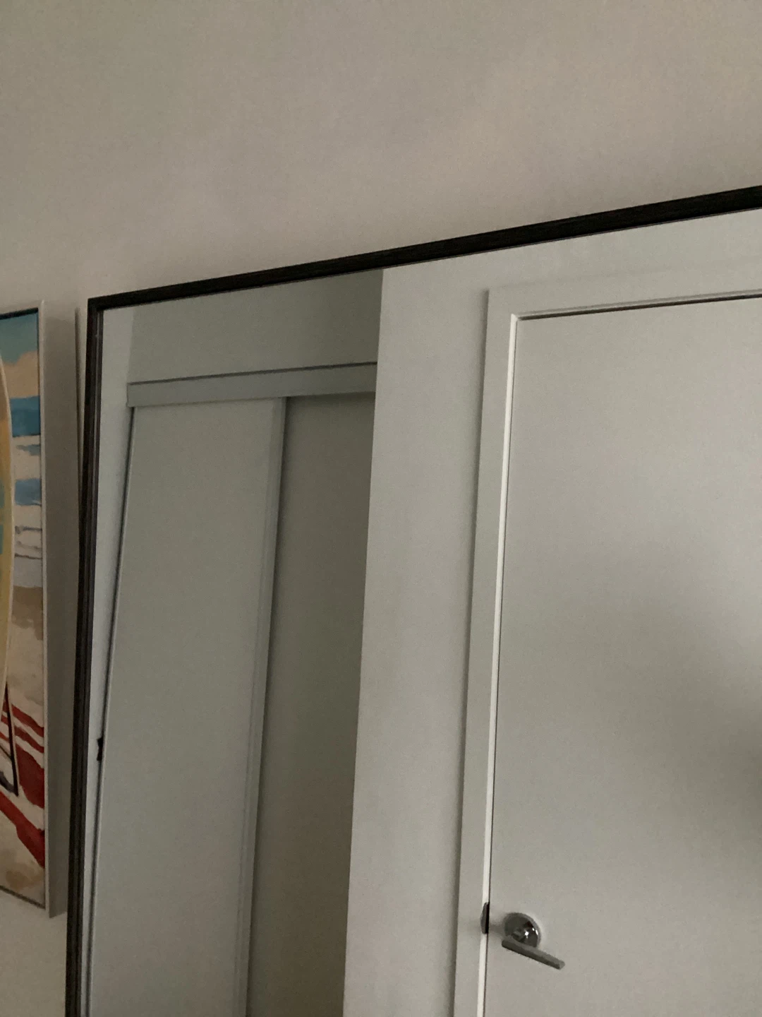 Full-length Standing Mirror with Black Frame - photo 4