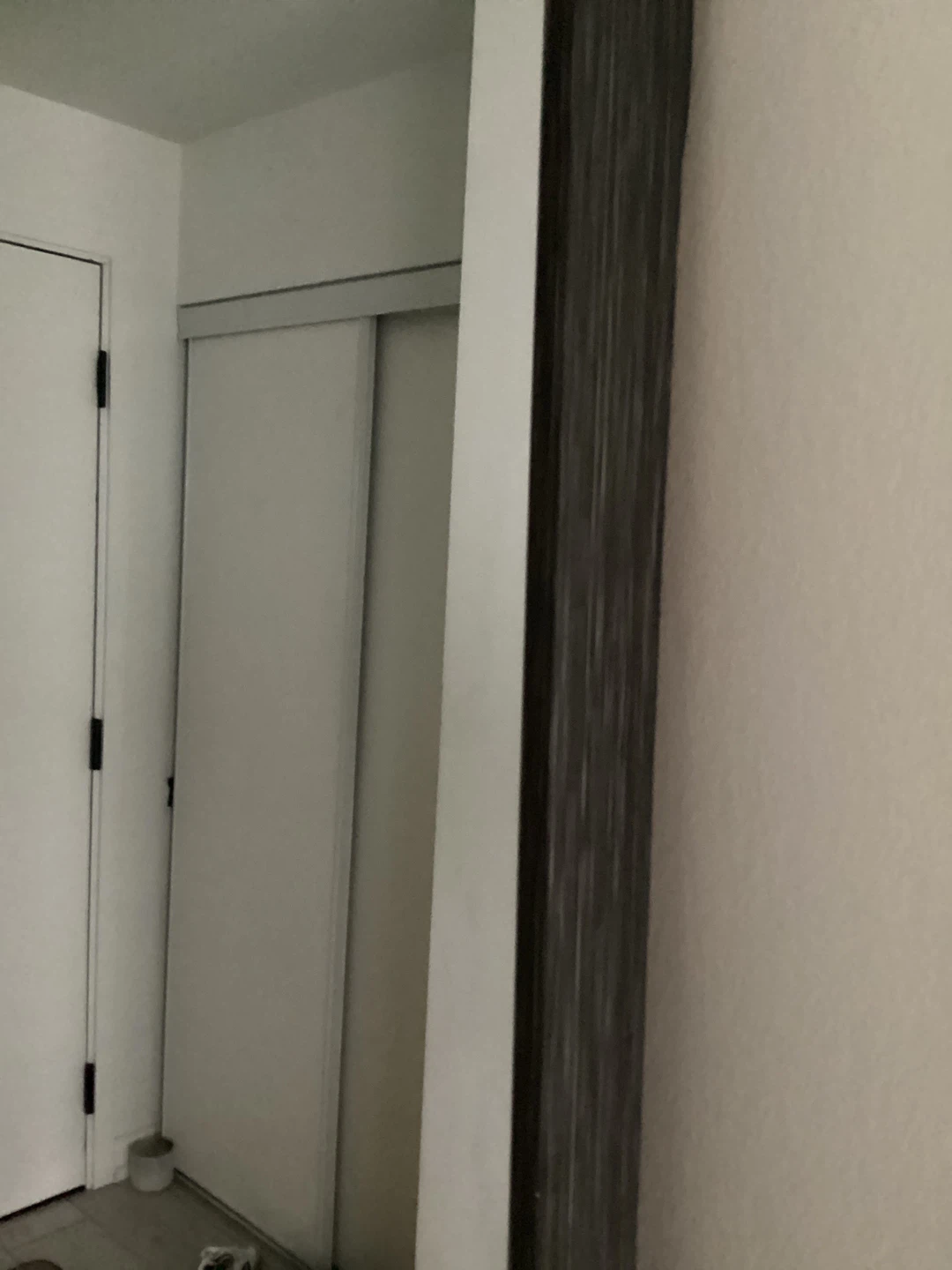 Full-length Standing Mirror with Black Frame - photo 2