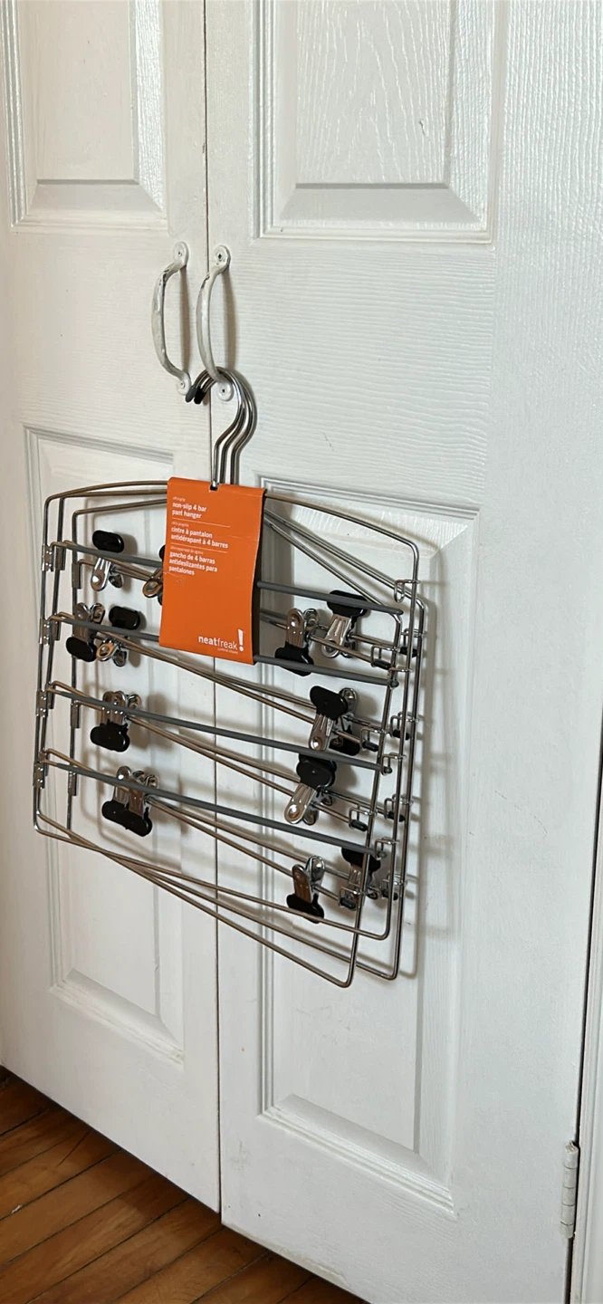 Space Saving Multi-Bar Pants Hangers (3 Pack) - photo 2
