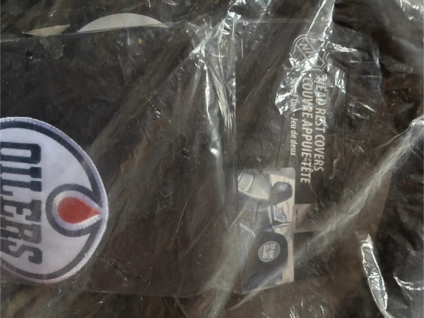 Edmonton Oilers Headrest Covers - NHL